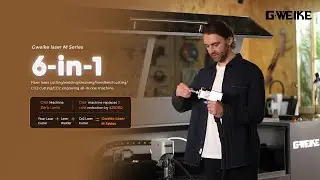 Gweike Laser M Series:The World&rsquo;s First 6-IN-1 Fiber Laser System|One Machine, Endless Possibilities
