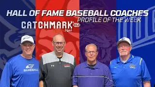 Hall of Fame baseball coaches featured in CatchMark SportsNet Profile of the Week