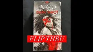 Royo Dark Tarot - a tarot deck flip thru