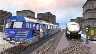 Train Driving Simulator Games - Train Railways Driver 3D - Android iOS Gameplay