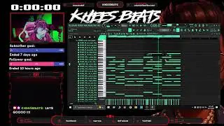 Making Fire Melodic Type Beats | Live Cook Up | Khees Beats 🔥