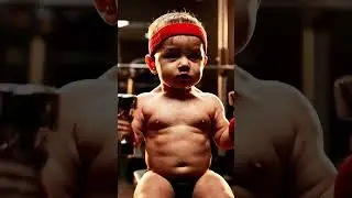Baby body builder #motivation #goldygym #doraemoncharacters #gym #funny #motivation