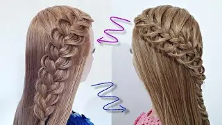 Trenzas fáciles y rápidos | Peinados fáciles | La reina de las trenzas
