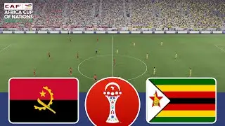 Angola vs Zimbabwe - Africa Cup Of Nations 2025 | AFCON eFootball 2026 - Full Gameplay PS5 [4K HDR]