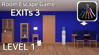 Room Escape Game EXITs3 Level 1 Walkthrough (EXITs)