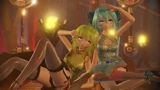 【MMD】乱躁滅裂ガール / Disturb Manic Girl【れるりり feat 初音ミク・GUMI】