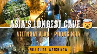 Paradise Cave Vietnam 🇻🇳 | Asia&rsquo;s Longest Dry Cave | Indian Travel Couple Vlog #vietnam #travelvlog
