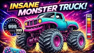 INSANE Mega Ramp Monster Truck Stunts 🚛💥 | GT Racing Android Gameplay