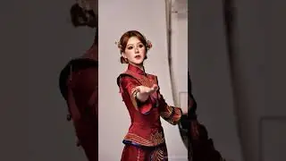 The ghost bride on the supernatural action team game #zhaolusi #rosyzhao #chineseactress