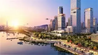 China's DRONE ONLY City of the Future - $5 Billion Megaproject