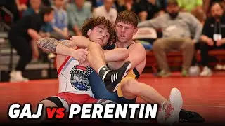 160lbs Alessio Perentin, USA vs Collin Gaj, PA | 2025 Pittsburgh Wrestling Classic