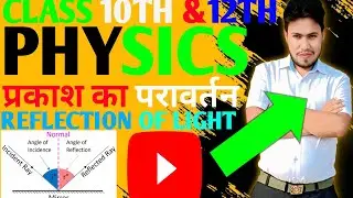 प्रकाश का परावर्तन (Reflection of light) for Class 10th &12th  