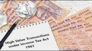 HIGH VALUE TRANSACTION ON BASIS OF WHICH INCOME TAX NOTICE ISSUED CA  DINESH  KOTHARI