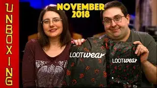 UNBOXING! Loot Wear November 2018 - LABORATORY - X-Men, NASA