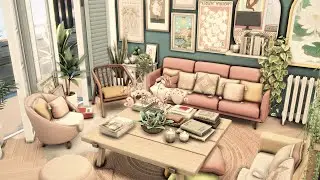 colorful apartment | The Sims 4 apartment renovation: speed build