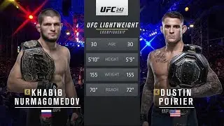 UFC 242: Khabib Nurmagomedov vs Dustin Poirier [FULL MATCH] 1080p FULL HD