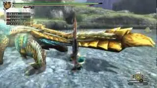 Monster Hunter 3 Ultimate Online Zinogre Hunt (Recorded on 3/26/13)