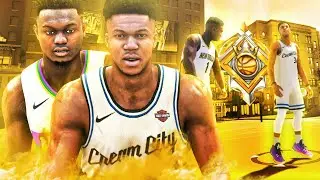 LEGEND GIANNIS ANTETOKOUNMPO & ZION WILLIAMSON BUILDS ARE UNSTOPPABLE at the PARK!