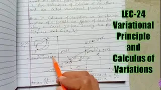 II Variational Principle and Calculus of Variations II in Hindi