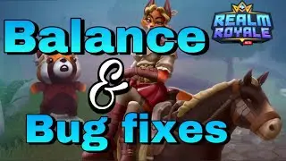 Realm Royale | Balance & Bug Fixes OB21 Update