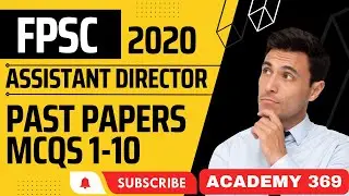 fpsc past papers solved mcqs Assistant Director 2020 Part I MoD