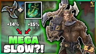 Якорь + его 1 способность замедляет противника более чем на 30%?! | Сборка для поединка с Кернунн...
