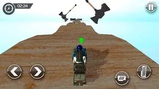 Snow Bike Stunts 2019 - snow bike racing game - Gameplay Android game