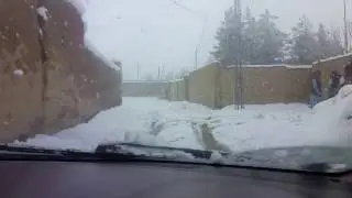 Snowfall in quetta