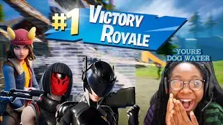 Catching dubs on Fortnite with my stupid siblings