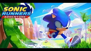 Sonic Runners Adventure Java Ported 2D Game Apk Android Gameplay