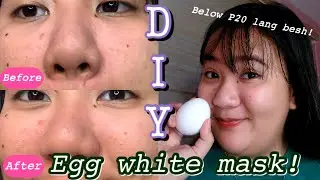PORE MINIMIZING HACK Y'ALL SHOULD TRY! | DIY FACE MASK (Alagang bente pesos, mga mars!)