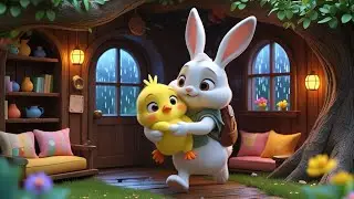 Rabbit and chick| Can dodo save roro |Animated Story | Ep 1