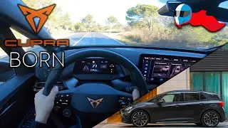 2022 Cupra Born (170kW) ELECTRIC CAR POV 4K [Test Drive Hero] #10 ACCELERATION, ELASTICITY & DYNAMIC