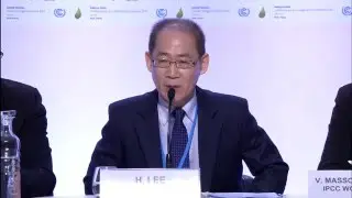 COP21 IPCC Press Conference