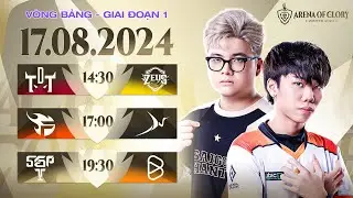 TDT vs ZEUS | FPT vs BSS | SGP vs BOX - VÒNG BẢNG ĐTDV MÙA ĐÔNG 2024 | NGÀY 17/08