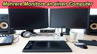 Windows 10 Zweiten Monitor einrichten &ndash;Anleitung Zwei (2) Bildschirme an PC anschlie&szlig;en & einstellen