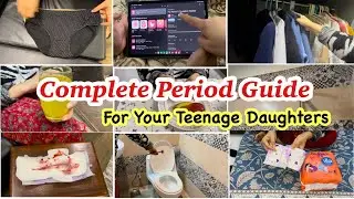 🌸Period Guide For Teenage girls🌸|Period Tips For Teenage Girls☘️|Period Hacks For Teenage Girls🧚‍♀️