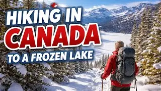 Frozen Lake Hike in Canada ❄️ | @startup1931