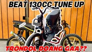 REVIEW SINGKAT BEAT 130CC TUNE UP LIARAN/ROADRACE