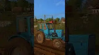 [РП] ПОМОГАЮ БАБУШКЕ ВСПАХАТЬ ОГОРОД! FARMING SIMULATOR 17 #farmingsimulator17 #fs17 #shorts #тренды