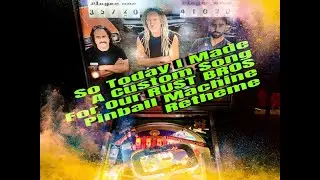 Rethemed Pinball Machine 