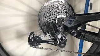 SRAM Eagle GX Shifting 12 Speed Slow Motion 240fps