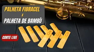 Palheta Sint&eacute;tica Fibracell I Corte Live UNISAXPRO