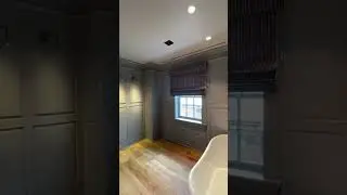 Custom Motorized Roman Shades