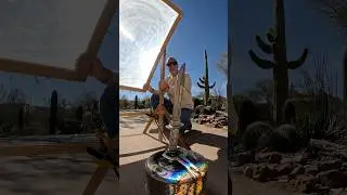 Can a steel survival knife survive the Solar Death Ray? #knife #solar #survival