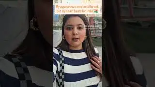 My appearance may be different, but my heart beats for India.🇮🇳🙏#republicday #shortvideo #indian