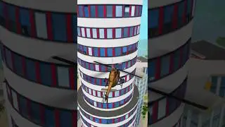 Rope man hero vice town (bike vs helicopter )#shorts