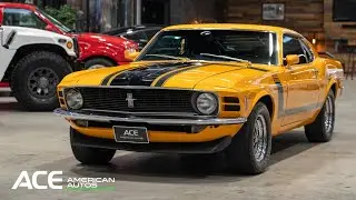 Race-Bred Legend: 1970 Ford Mustang Boss 302 &ndash; Fully Restored, Grabber Orange!