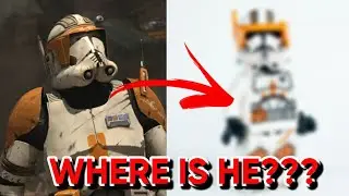 Here is why we don't have P2 COMMANDER CODY IN LEGO!!!!!
