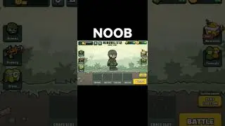 Noob VS Pro in || MINI MILITIA ||